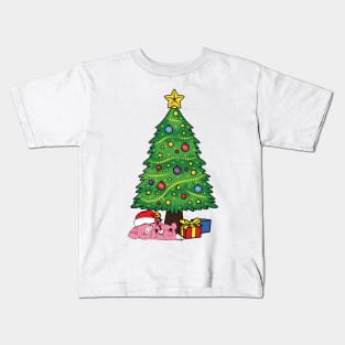 Pig Christmas Kids T-Shirt